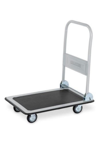 CARRO PLATAFORMA RUEDAS DE GOMA 300KG-600X900MM PLEGABLE