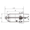 PORTABROCAS CORTO CNC DIN69893 REFRIGERACIONERACION INTERNAERIOR 1-16 MM HSK 63