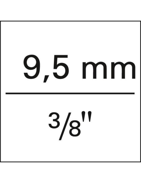 LLAVE VASO EN CORREA 3/8 PULGADAS HEXAGONALAGONAL HF