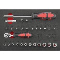MODULO HERRAMIENTA 2-9 LLAVE DE VASO 1/4 PULGADAS