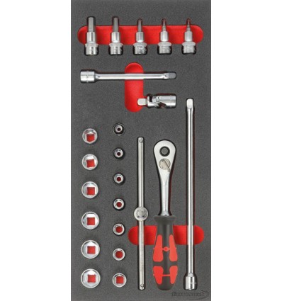 MODULO HERRAMIENTA 1-3 LLAVE DE VASO 3/8 PULGADAS