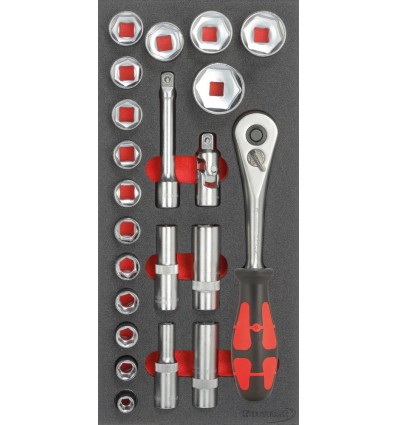 MODULO HERRAMIENTA 1-3 LLAVE DE VASO 1/2 PULGADAS