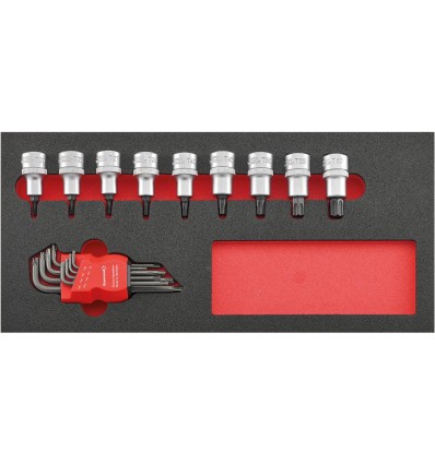 MODULO HERRAMIENTA 1-3 INSERTOS LLAVES DE VASO 1/2 PULGADAS TORX
