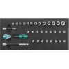 MODULO HERRAMIENTA 1-3 LLAVE DE VASO 1/4 PULGADAS ZYKLOP Y CON FORMA DE PARADA