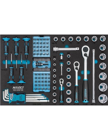 CARRO DE TALLER EQUIPADO 178N-7-204 204 PIEZAS