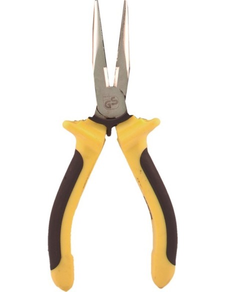 Alicate boca plana recta con mango bi-componente