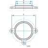 Base giratoria para tornillos de bancoSIMO ySIMOFIX