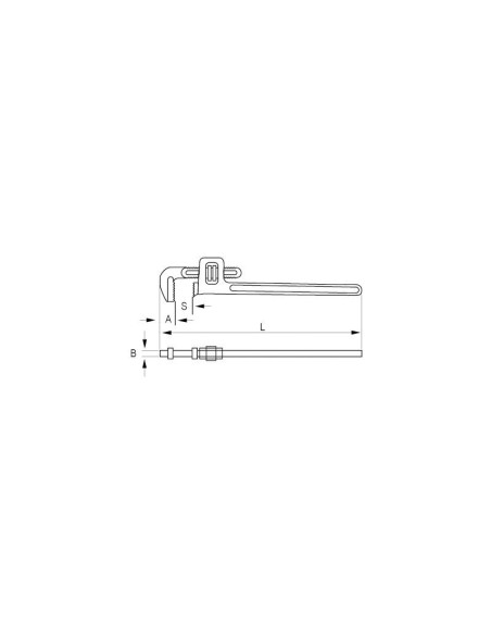 Llave grifa STILLSON ligera modelo 302
