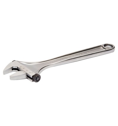 Llave ajustable moleta lateral cromada mod 0010
