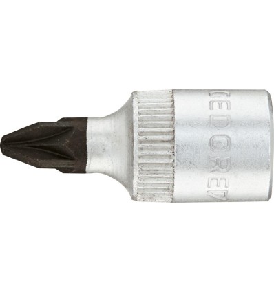Punta para destornillador 1 / 4 pulgadas plano