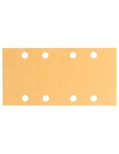 Papel de lija para orbital 93x186 mm 8 orificios 10 ud mod C470