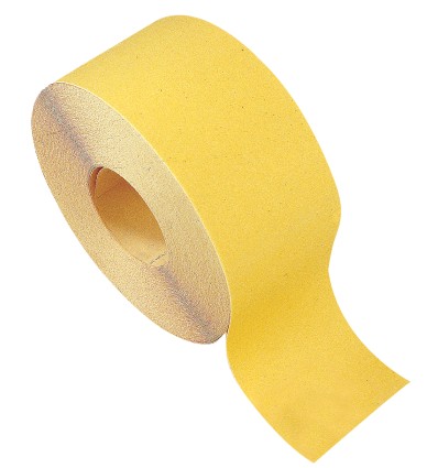 Rollo papel lija amarillo 120 mm KFP/GOLD