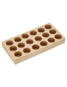 Zócalo madera para orificios