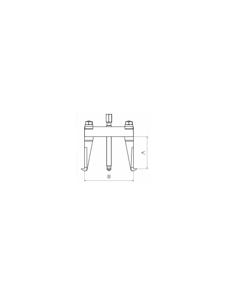 Extractor 2 patas rígidas serie 100