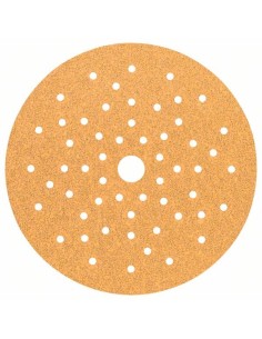 Disco de lija con 150 mm multiperforado de óxido de aluminio AO 5 ud mod C470
