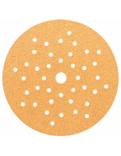 Disco de lija con 125 mm multiperforado de óxido de aluminio AO 5 ud mod C470