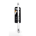 Llave de estrella 2 bocas acodadas cromada