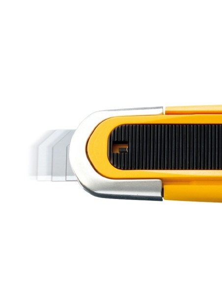 Cúter seguridad mango Comfort Grip retracción cuchilla automática SK-8 OLFA