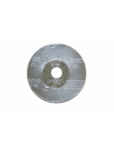 Disco de lija soporte fibra 115 mm corindón