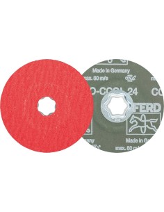 Disco abrasivo fibra CconFS CO-COOL 125mm