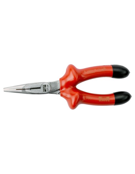 Alicate aislado VDE de boca semirredonda mod 2430V