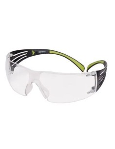 Gafa de seguridad SECUREFIT 400 negra/verde