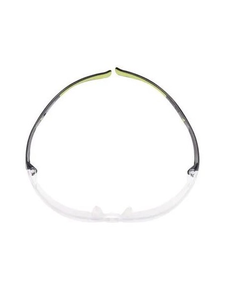 Gafa de seguridad SECUREFIT 400 negra/verde