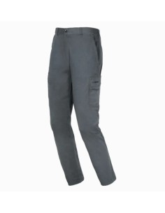 Pantalón algodón elástico gris EASY STRETCH