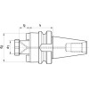 Cono portafresas JISB6339AD corto BT40