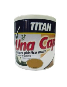 Pintura plástica mate interior una capa 750 ml