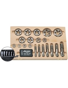 Juego macho de roscar M3 - M20