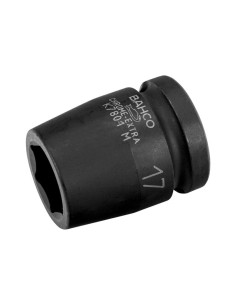 Llave de vaso de impacto cuadradillo 1/2" hexagonal mod K7801M