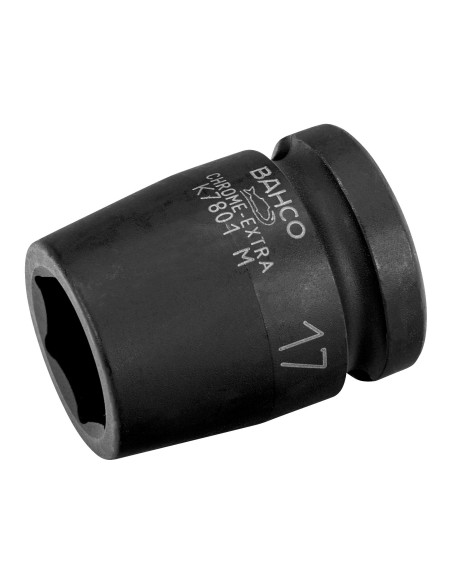 Llave de vaso de impacto cuadradillo 1/2" hexagonal mod K7801M