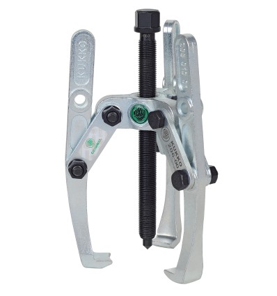 Extractor de rodamientos de 2 patas articuladas con alcance regulable
