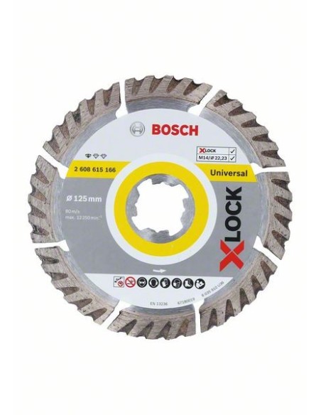 Disco de diamante X-LOCK uso general sistema STANDARD