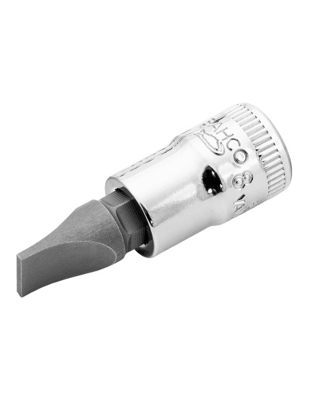 Llave de vaso cuadradillo 1/4" punta plana mod 6709F