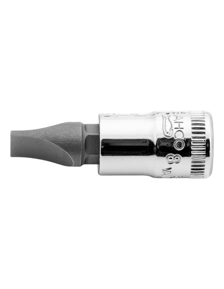 Llave de vaso cuadradillo 1/4" punta plana mod 6709F