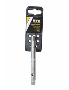 llave de tubo de 2 bocas cuerpo redondo