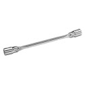 Llave articulada de 2 bocas vaso bi-hexagonal mod 4040M