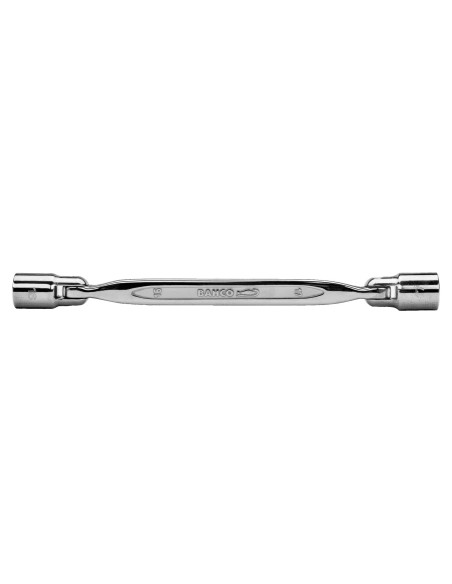 Llave articulada de 2 bocas vaso bi-hexagonal mod 4040M