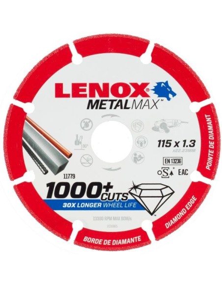 Disco de diamante para corte de metal METALMAX
