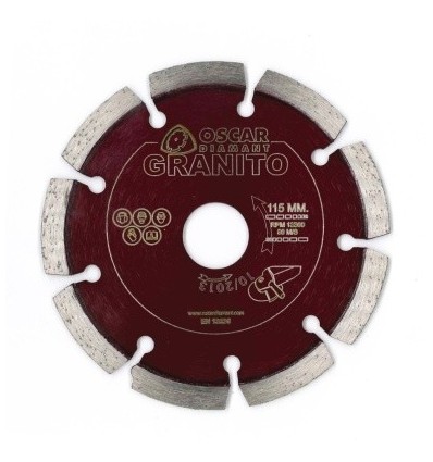 Disco de diamante especial granito