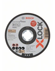Disco de corte inox sistema X-LOCK STANDARD
