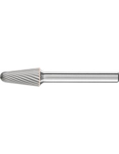 Fresa con mango MD forma cono redondo 3 6mm