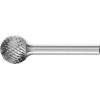 Fresa esférica metal duro KUD 4 vástago 6mm
