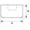 Repuesto boca nylon para martillo modelo 5290