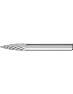 Fresa con mango MD forma arco ojival 3 6mm