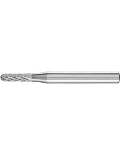 Fresa cilíndrica redonda metal duro WRC 4 vástago 6mm