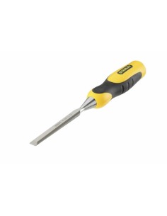 Formón para carpintero con filo biselado y mango bicomponente