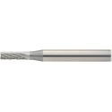 Fresa con mango MD cilindrico con dentado frontal 3PLUS 6mm